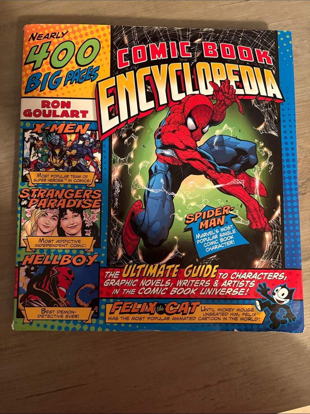 Comic Book Encyclopedia Guide - Red, Blue